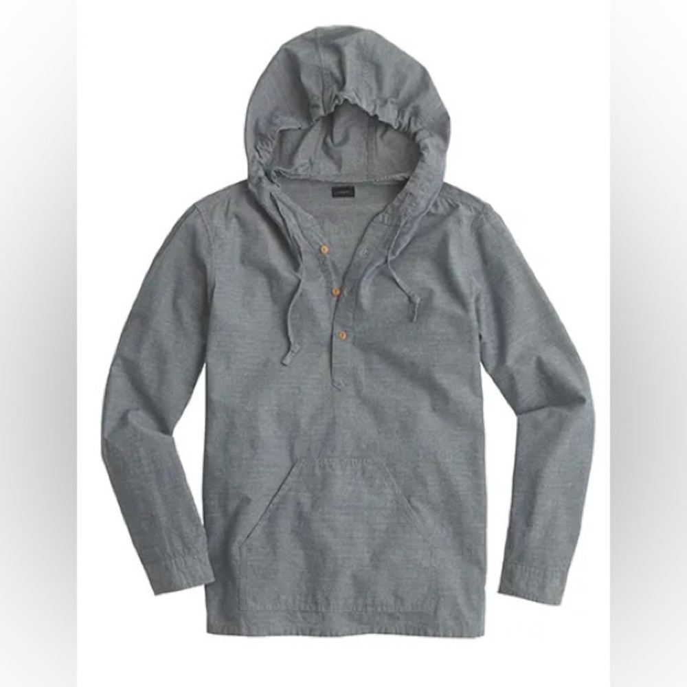 J. Crew cotton Shirt with Hood
